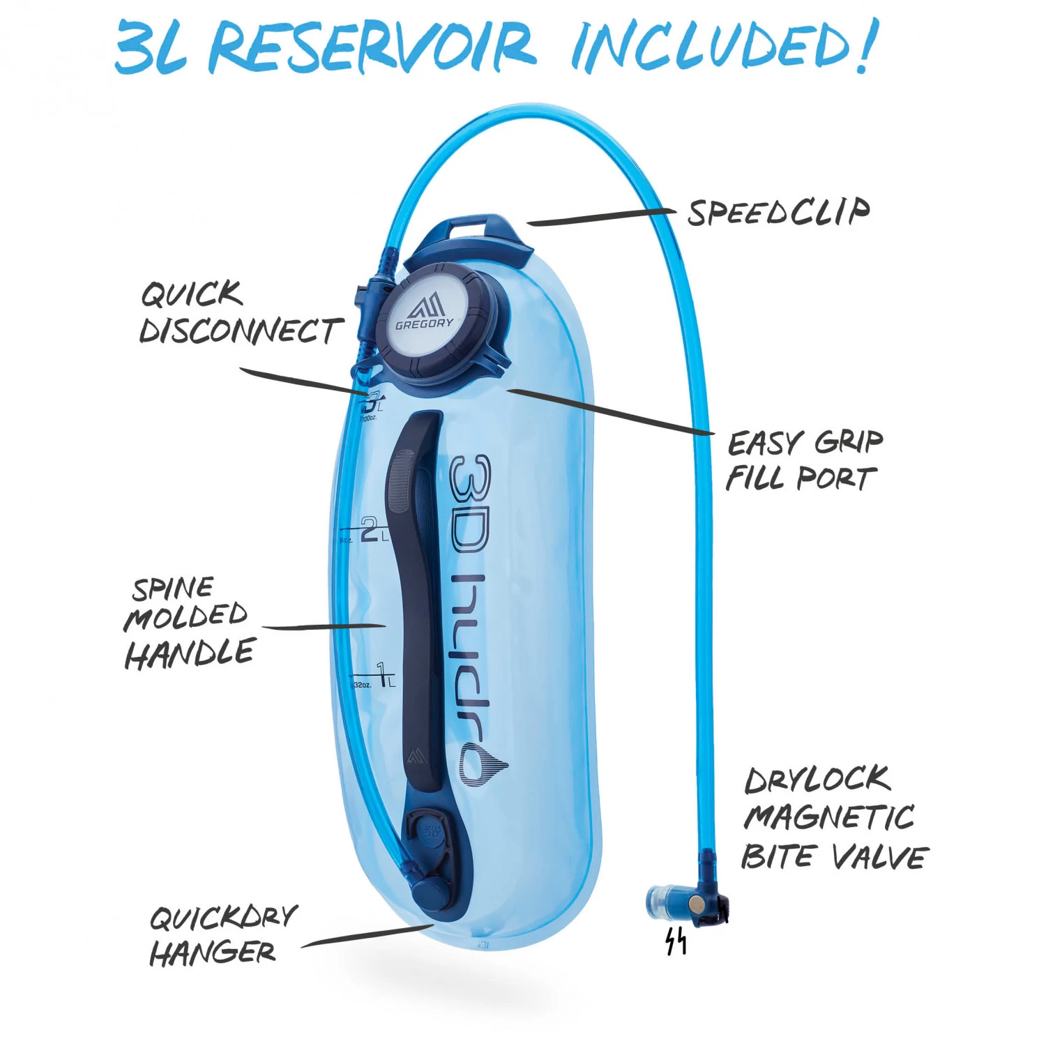 Gregory Salvo 8 H2O - Wanderrucksack 5 Gregory Salvo 8 H2O - Wanderrucksack – Bild 3