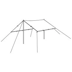 Robens Tarp 4 X 4 Trail Range - Tarp -Camping Gear Verkauf robens tarp 4 x 4 trail range tarp detail 4