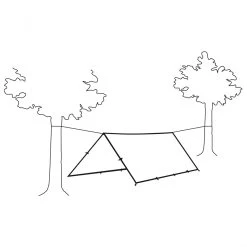 Robens Tarp 4 X 4 Trail Range - Tarp -Camping Gear Verkauf robens tarp 4 x 4 trail range tarp detail 6